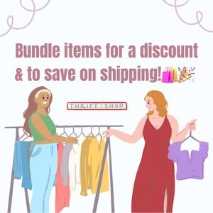 Bundle for a discount!!!